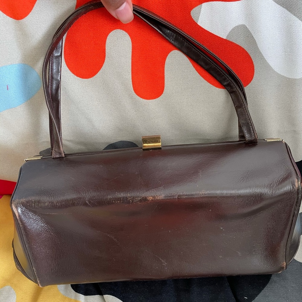 Vintage Leather Critirean Purse